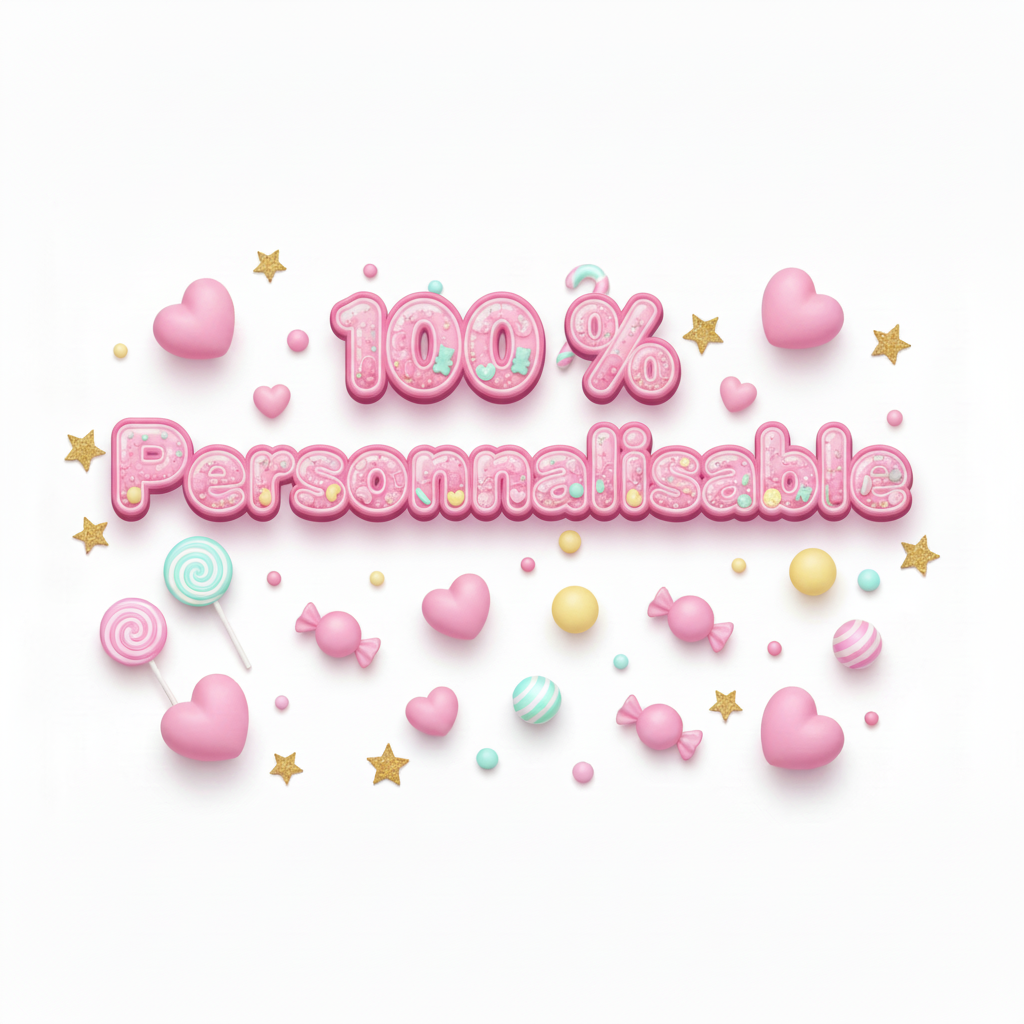 100 % Personnalisable