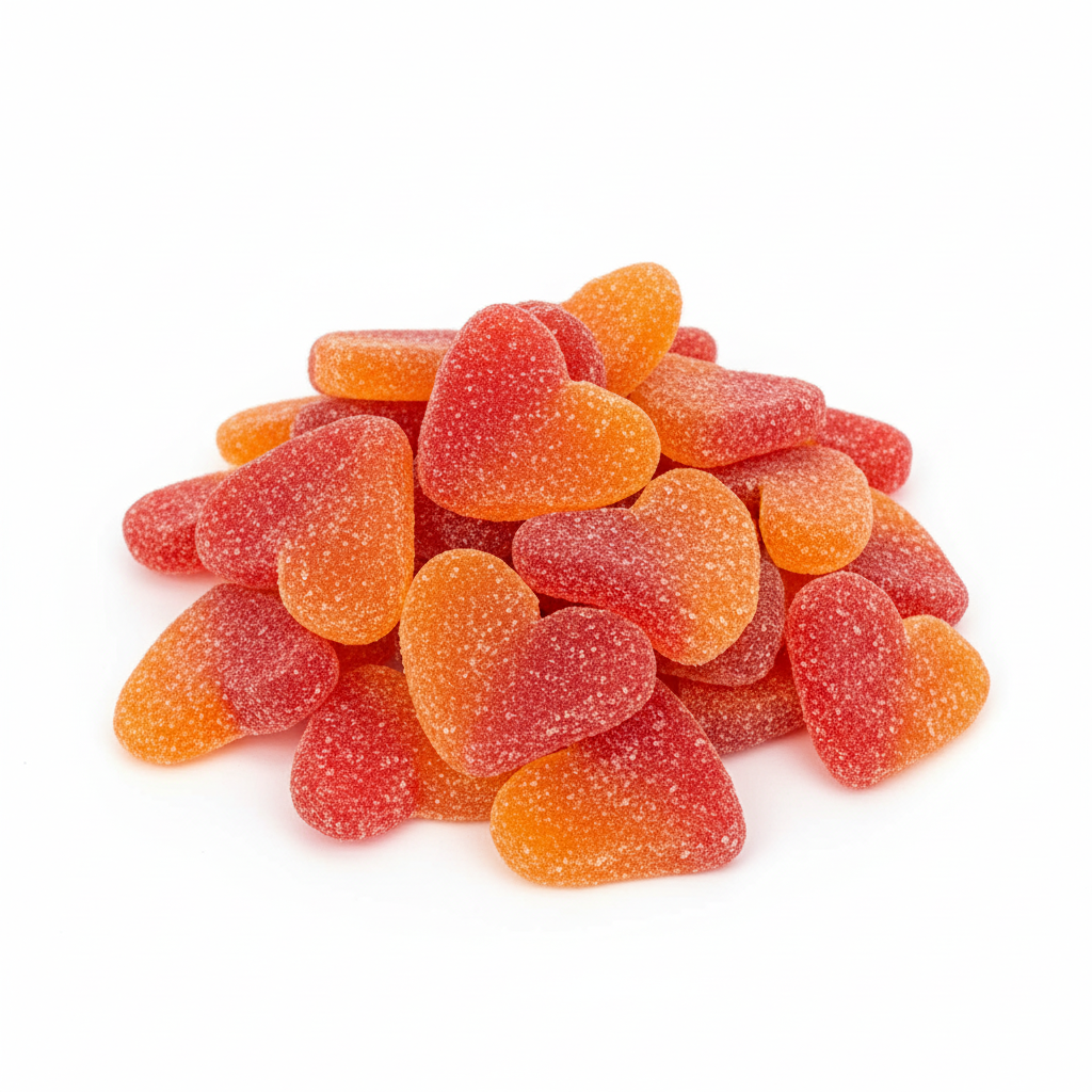 🍑 Cœurs pêche